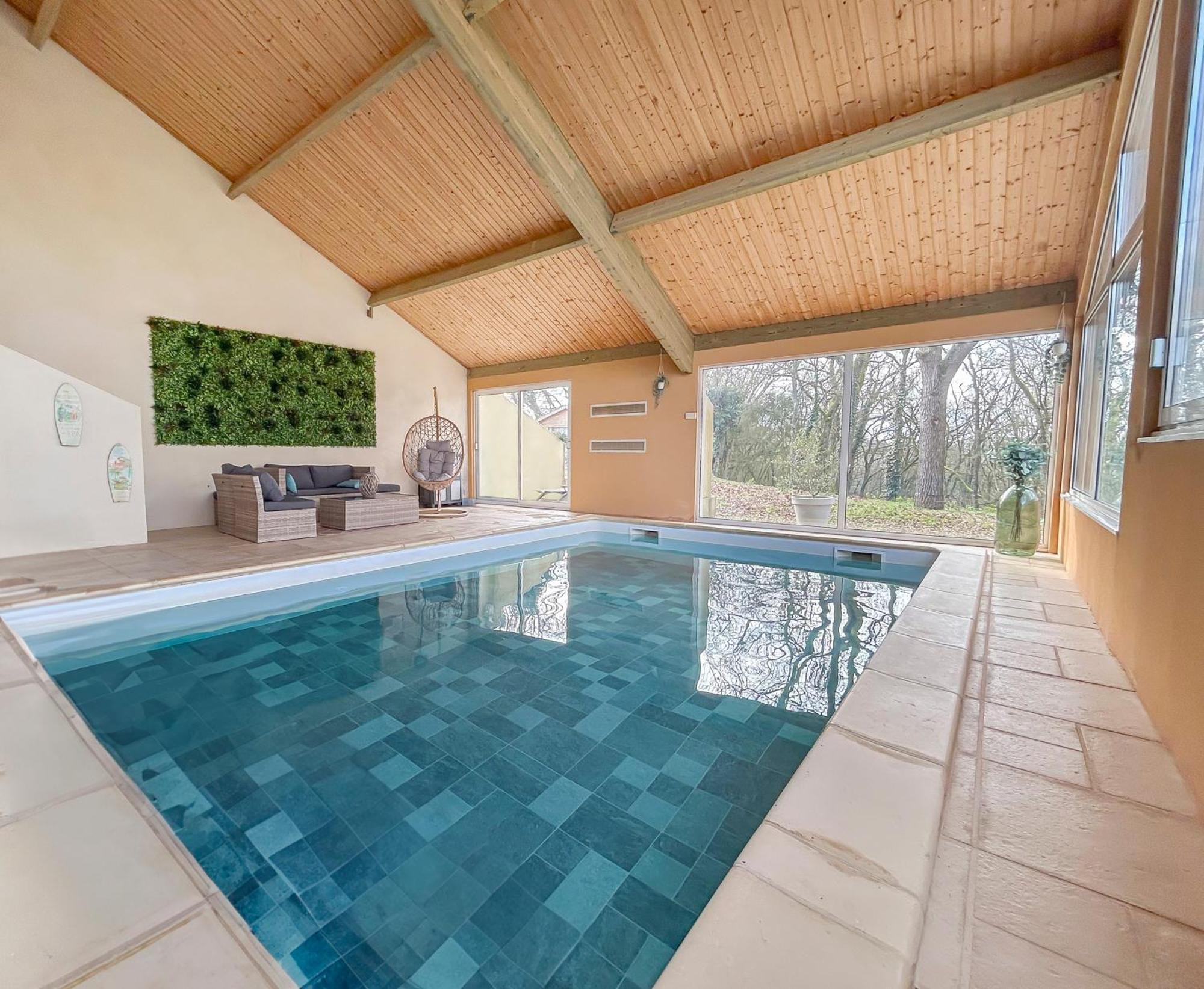Gite L'Oree Des Buis, Piscine Privatisable Vouillé Esterno foto